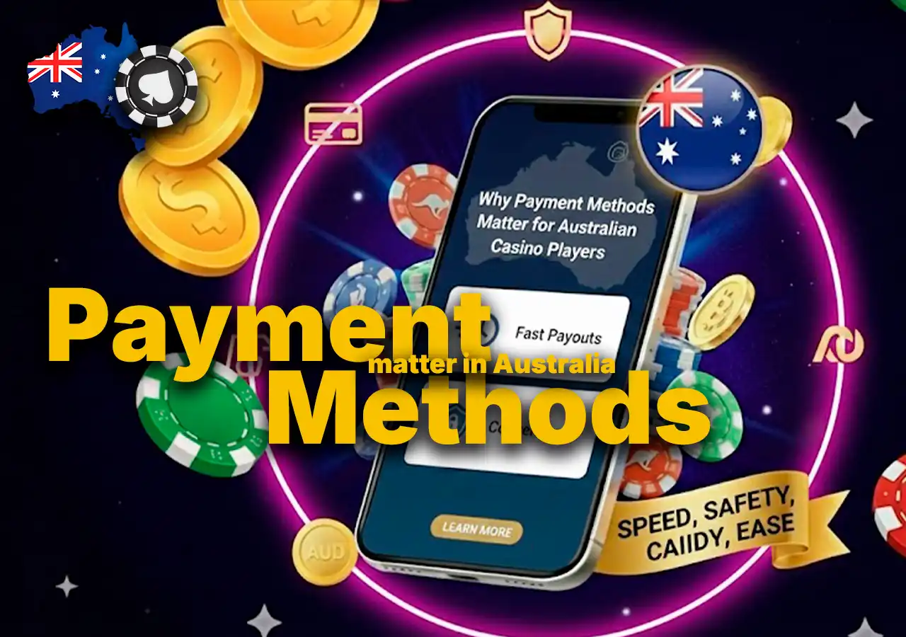 Why payment methods matter for Australian casino players